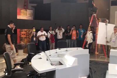 Así son los preparativos para el tercer debate presidencial