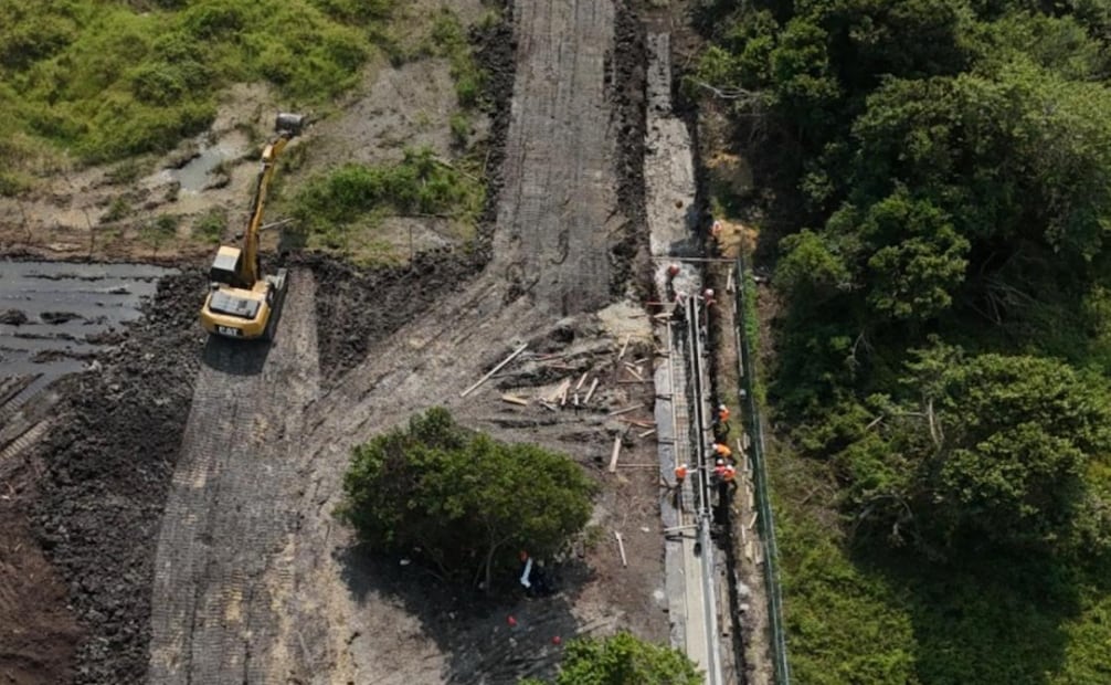 Denuncian construcción de planta de Gas LP en Tuxpan; acusan desacato a orden judicial para frenar obras. Foto: Especial