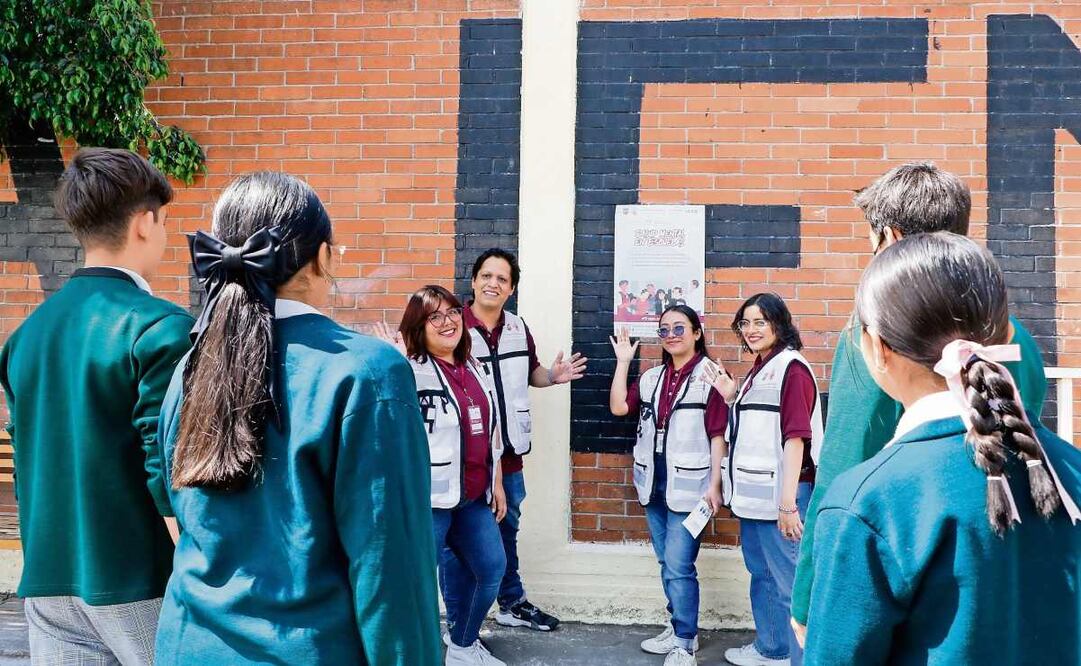 La estrategia arrancó en la escuela Martín V. González. Foto: Especial