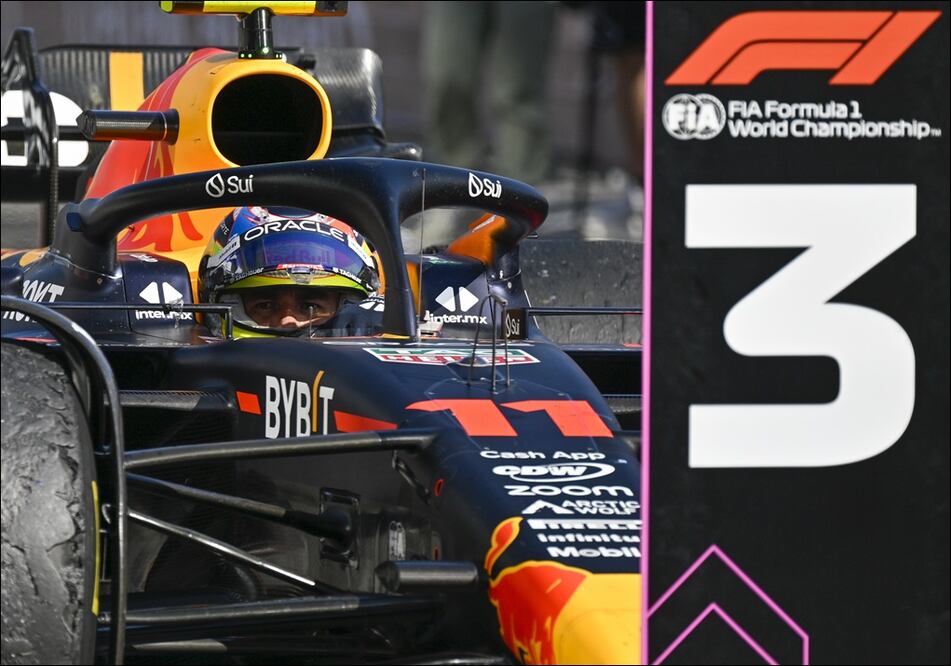 Checo Pérez fue el Piloto del Día en el GP de Hungría - Foto: AP