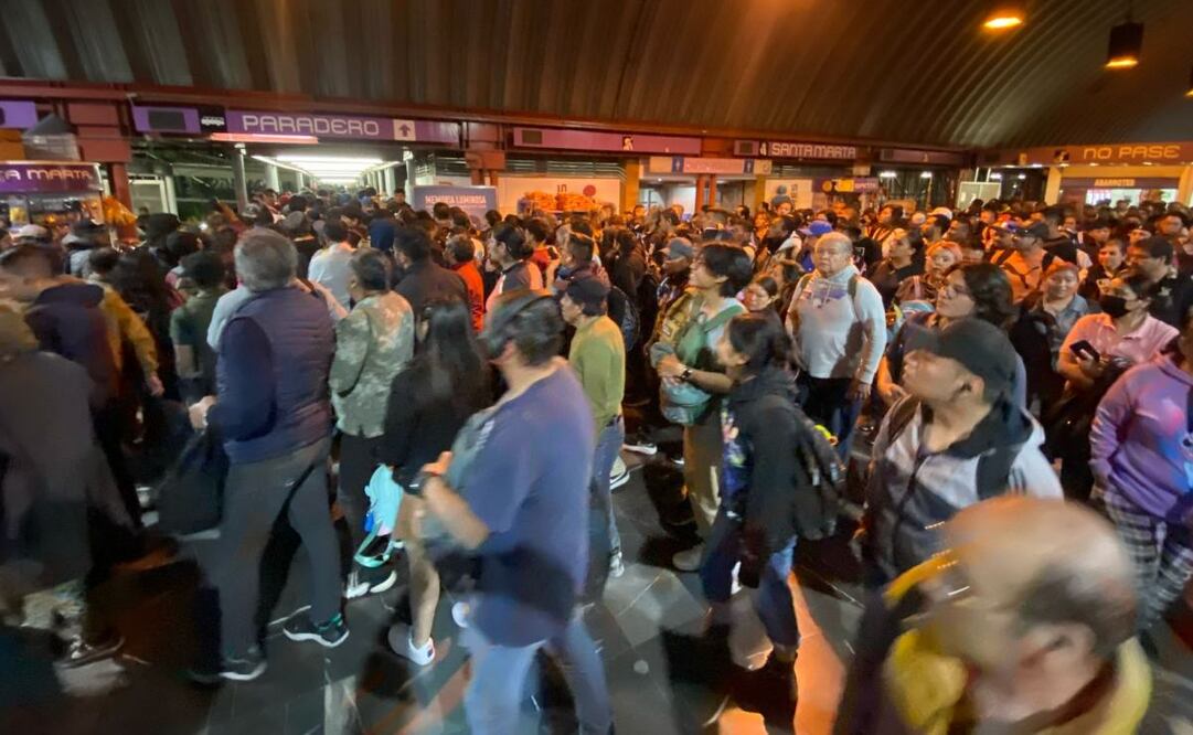 La Línea A del STC Metro ha sido reanudado en su totalidad. Foto: Juan Carlos Williams.