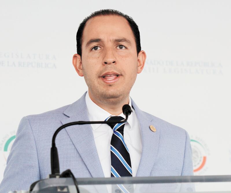 Marko Cortés llamó a no precipitarse sobre 2024. Foto: ARCHIVO EL UNIVERSAL