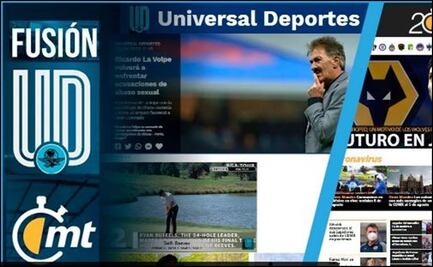 Fusión: EL UNIVERSAL Deportes / Mediotiempo