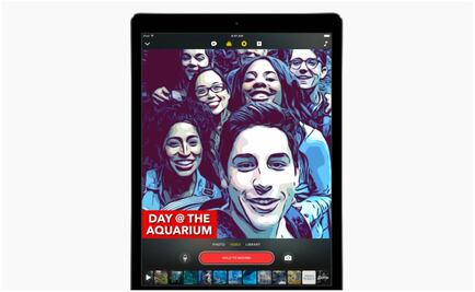 Apple lanza app para competir con Snapchat