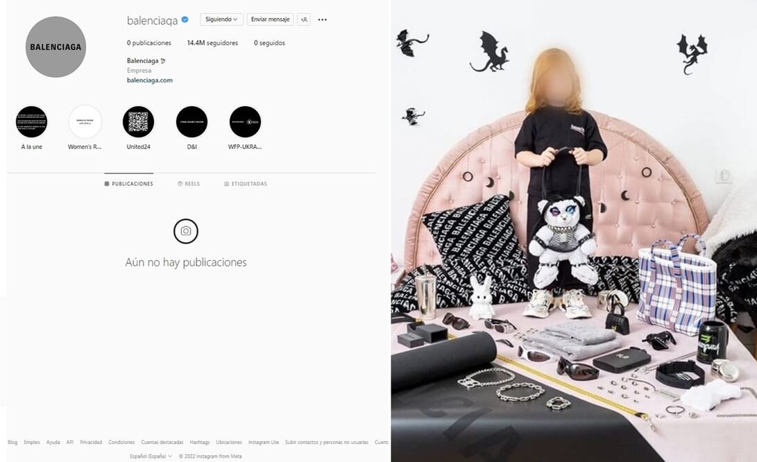 Foto: Instagram balenciaga y Twitter @wallstwolverine