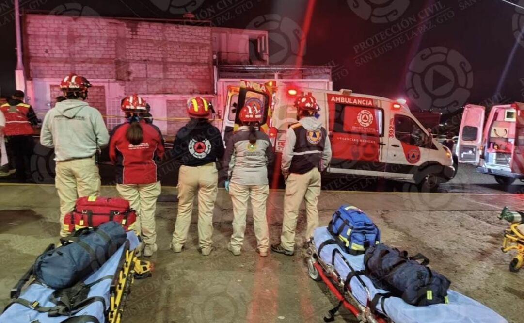 Se incendia centro de rehabilitación contra las adicciones en Guanajuato (01/06/2025). Foto: Especial