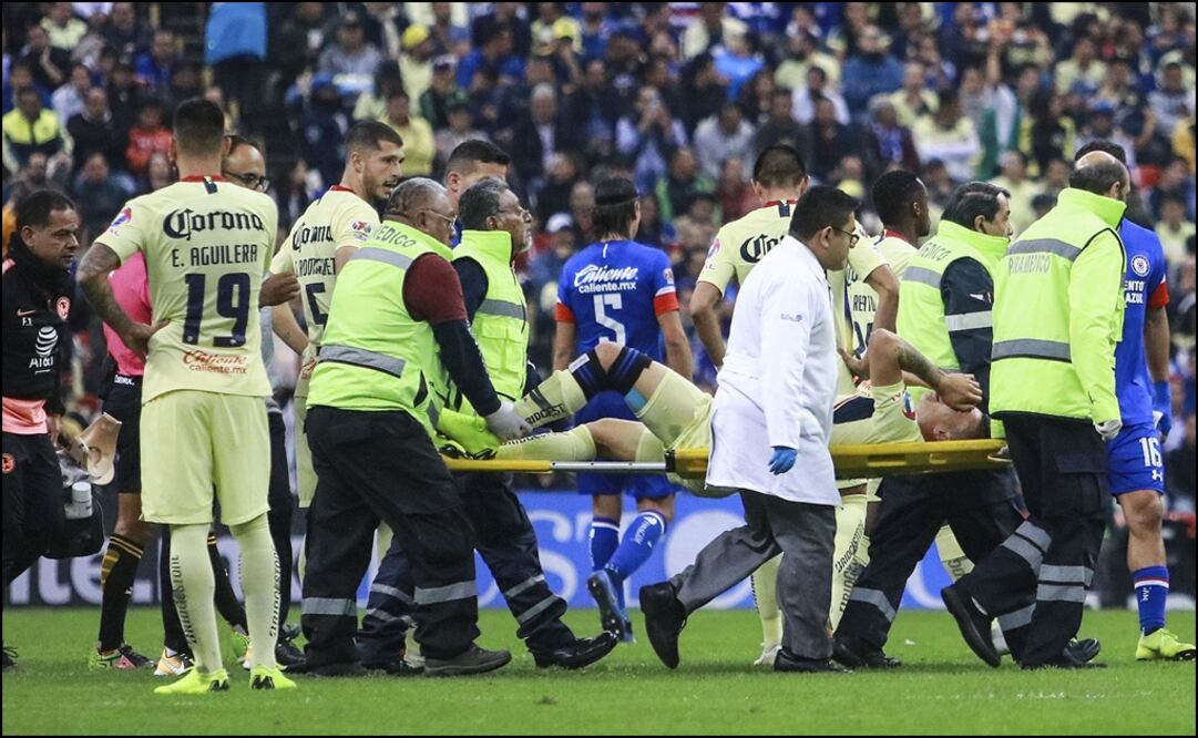 El colombiano abandonó el terreno de juego en el segundo tiempo. Foto: Imago7