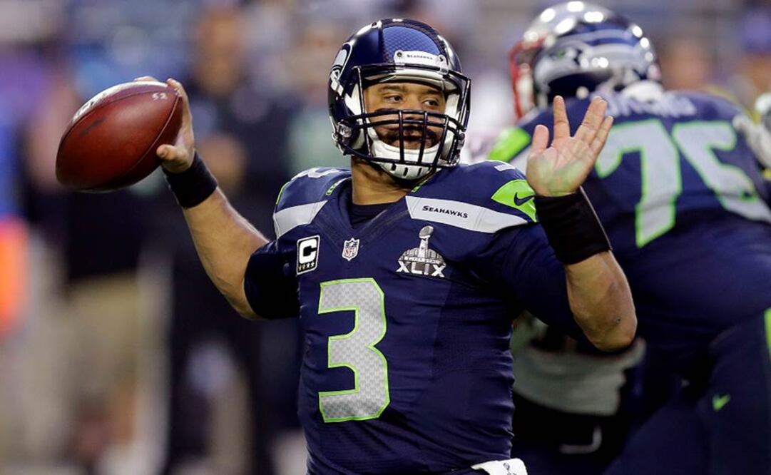 Wilson en un partido con Seattle. AP
