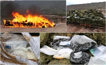 Incineran en Coahuila más de 4 kilos de droga