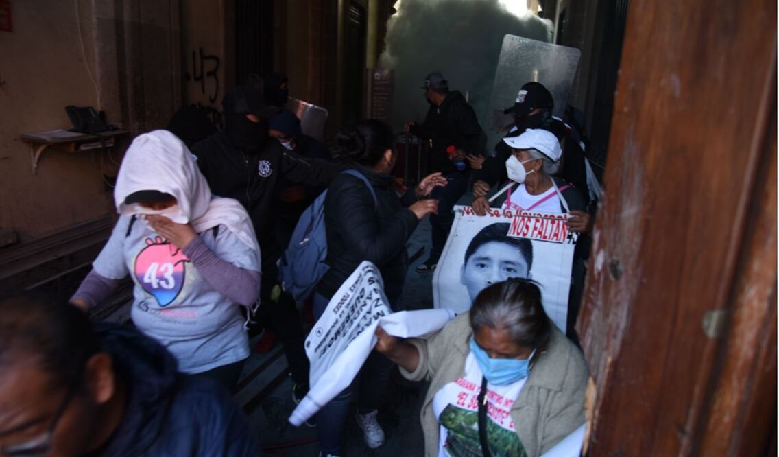 Normalistas de Ayotzinapa. Foto: Iván Montaño