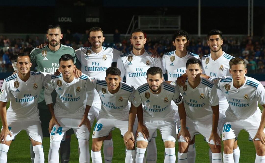 Twitter. Real Madrid en la foto oficial del partido de la Copa del Rey
