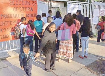 Oaxaca teachers will be paid by bank transfer