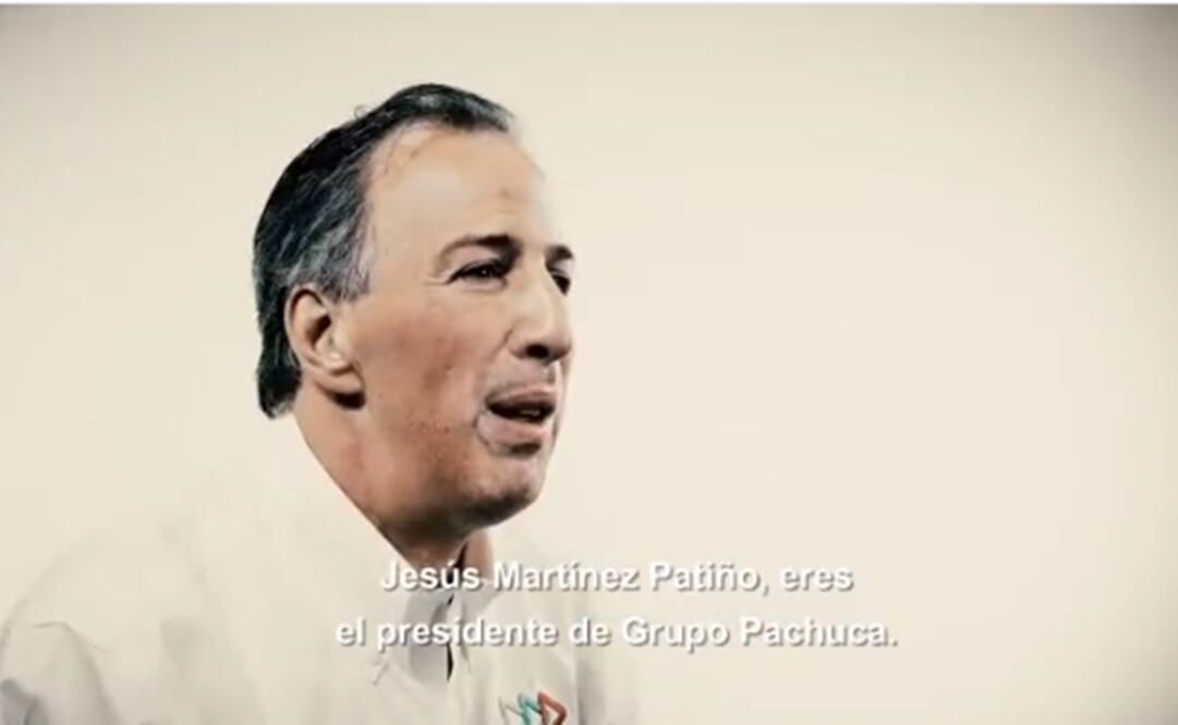 José Antonio Meade agradeció el apoyo del empresario Jesús Martínez. Foto: Tomada de video
