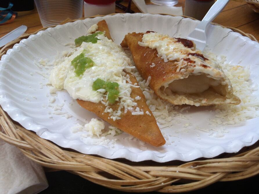 Las quesadillas son uno de los platos típicos de la cocina mexicana / Foto: Facebook María Isabel