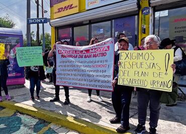 Vecinos de Praderas protestan por estruendos