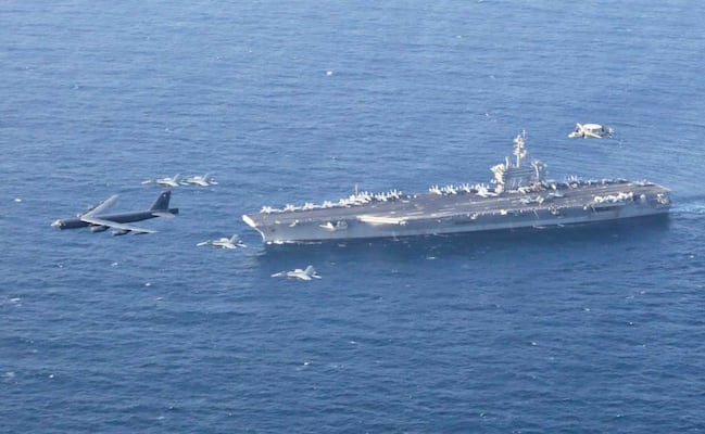 EU derriba dron de Irán que se acercó “agresivamente” a portaaviones; crecen tensiones entre ambos países