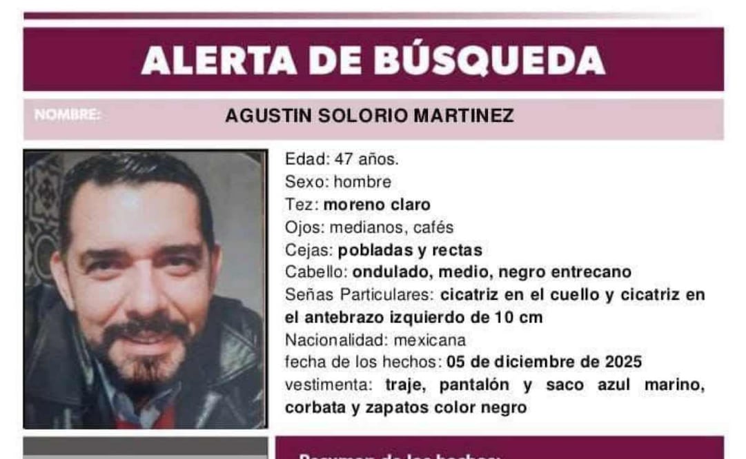 PT reporta desaparición de su compañero de bancada Agustín Solorio. Foto: Especial