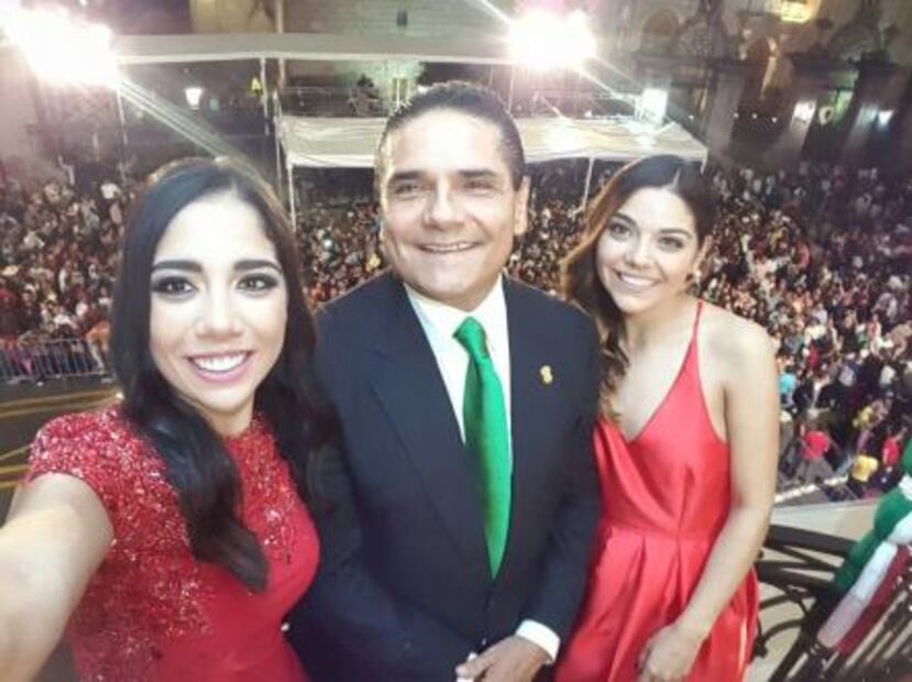 Silvano Aureoles da "El Grito" en Michoacán