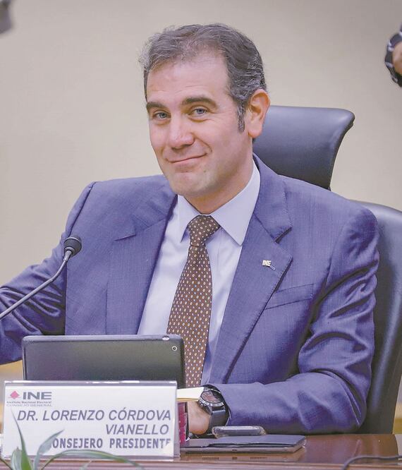 Preparativos para 2021. Lorenzo Córdova, titular del INE, afirmó que se prepara para las elecciones de 2021. ARCHIVO EL UNIVERSAL