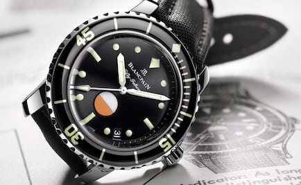 Buceo vintage con el Fifty Fathoms MIL-SPEC