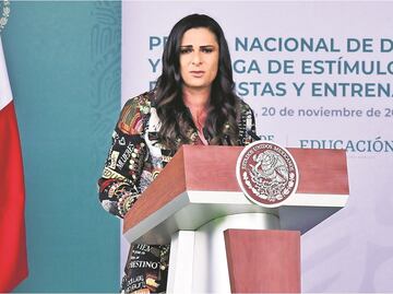 Ana Guevara se vuelve a lanzar contra el equipo de Natación Artística: "Si tienen conflicto con los calzones, que se los quiten"