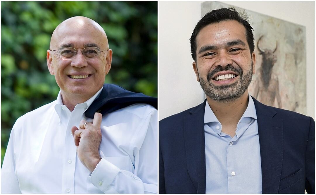 Rubén Aguilar Valenzuela y Jorge Álvarez Máynez. Foto: Tomada de Facebook/EL UNIVERSAL