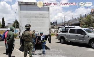 Marina e IMPI retiran 90 mil productos apócrifos en cinco entidades; aseguran prendas y artículos con marcas registradas