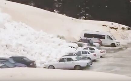 Avalancha sepulta pista para esquiar en Suiza