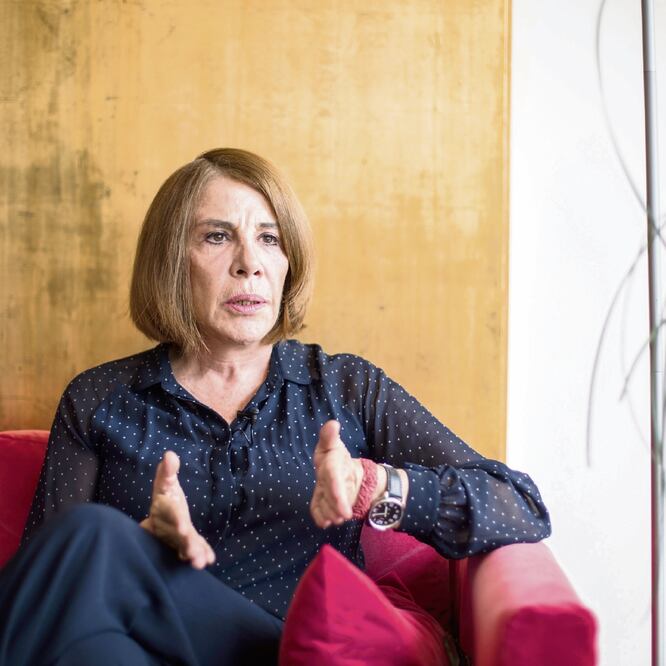 Sabina Berman comenzó a escribir Testosterona hace tres años. GERMÁN ESPINOSA. EL UNIVERSAL