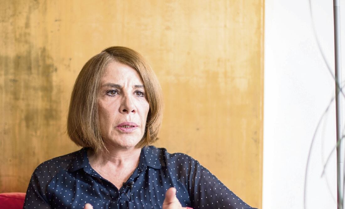 Sabina Berman comenzó a escribir Testosterona hace tres años. GERMÁN ESPINOSA. EL UNIVERSAL