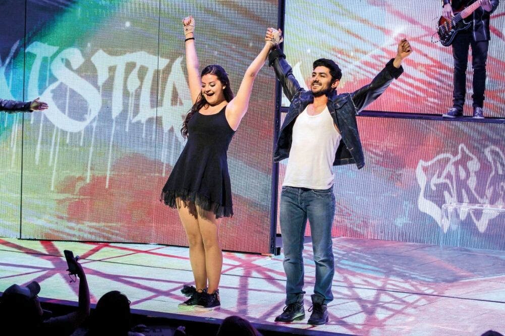 Con 'Si tú no vuelves', el musical, se reabrió el teatro Ramiro Jiménez. (GERMÁN GARCÍA. EL UNIVERSAL)