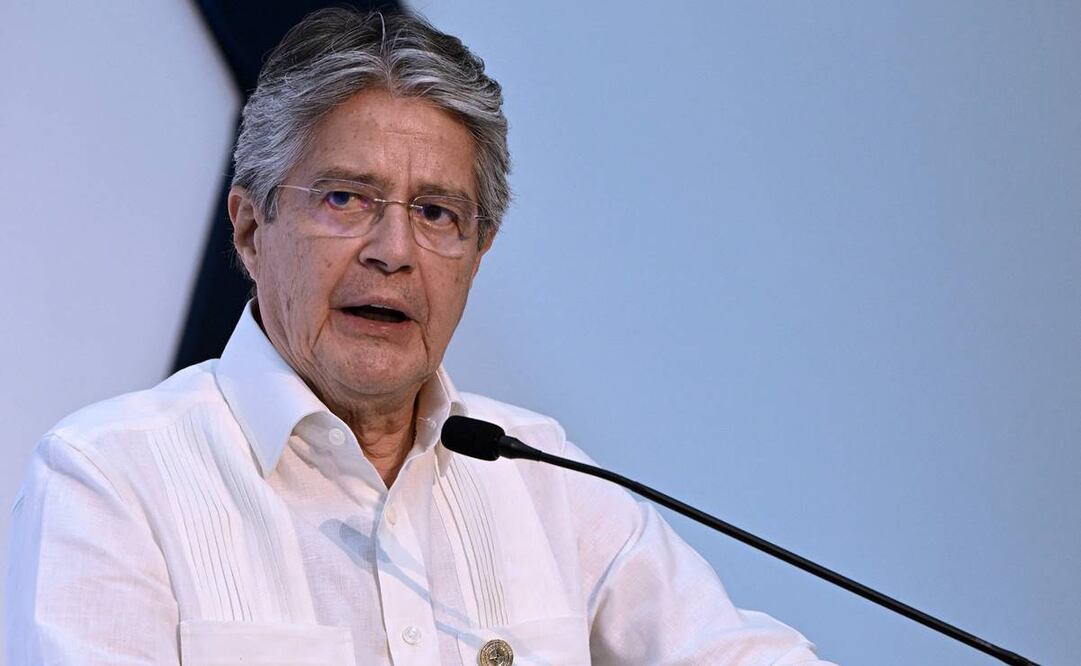Guillermo Lasso, presidente de Ecuador. Foto: AFP