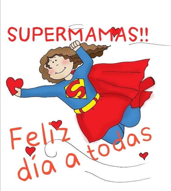 Imágenes del Día de las Madres. Foto: X