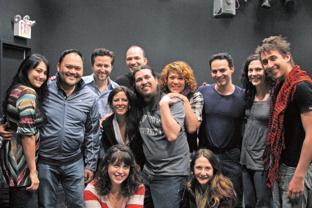 El equipo que presentará la obra en el New York Musical Theatre Festival (CORTESÍA)