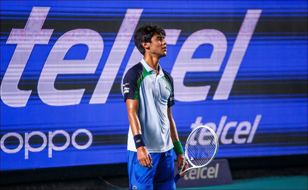 Rodrigo Pacheco fue eliminado del Abierto Mexicano de Tenis al perder en cuartos de final / FOTO: Esteban Torreblanca - EL UNIVERSAL