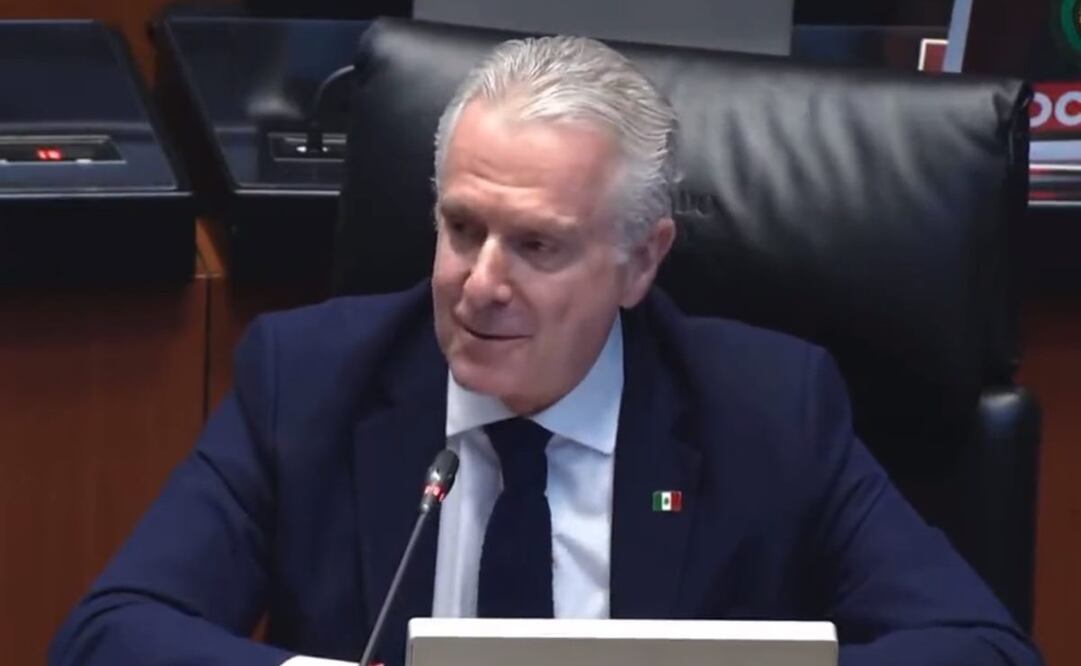 Presidente de la Cámara de Diputados, Santiago Creel. Foto: Captura/Twitter