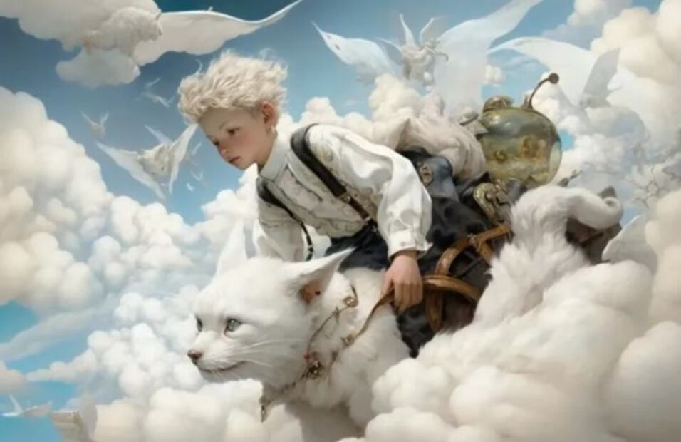 La magia de "El Principito" hecha realidad por la Inteligencia Artificial. Fuente: Freepik.