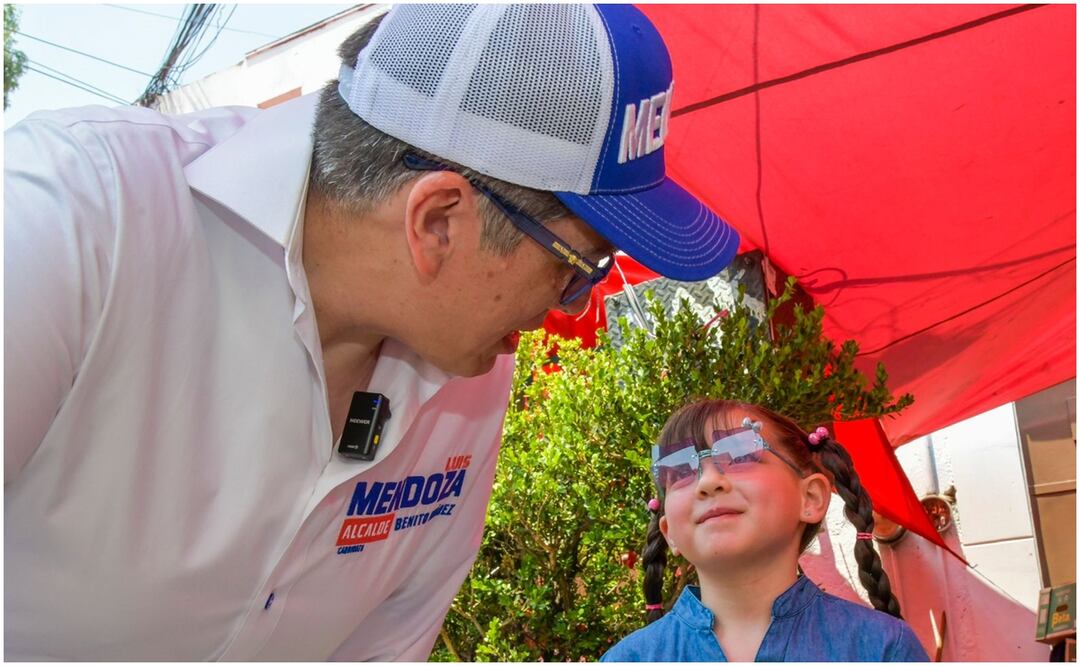 Luis Mendoza, candidato a la alcaldía Benito Juárez de la coalición Va X La CDMX. Foto: Especial