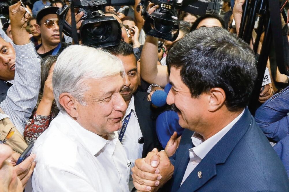 Presidente Andrés Manuel López Obrador /Javier Corral. Foto: especial