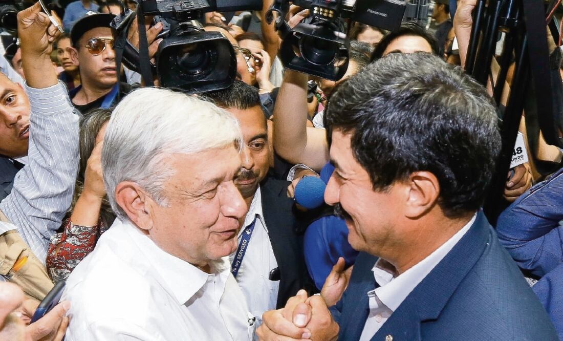 Presidente Andrés Manuel López Obrador /Javier Corral. Foto: especial