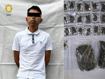 Detienen a tres presuntos miembros de la Unión Tepito por ataque armado y extorsión cerca de la Alameda Central