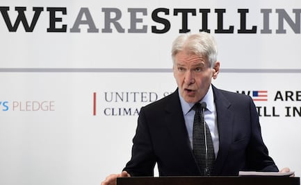 Harrison Ford, desesperado por la "falta de coraje" de Donald Trump