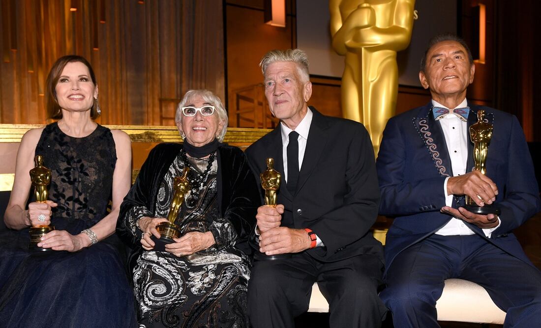 Geena Davis, Lina Wertmüller, David Lynch y Wes Studi