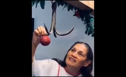 Jesusa Rodríguez critica la Navidad en video "porque se come mucha carne"