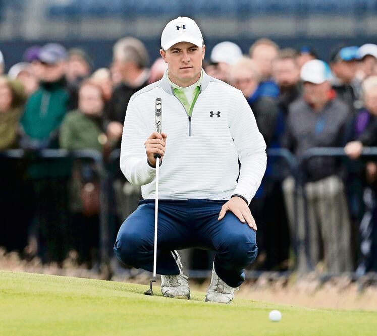 Jordan Spieth, de EU, fue el último en declinar su participación en Río (CRAIG BROUGH. REUTERS)
