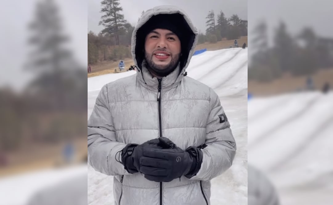 En vacaciones en la zona montañosa de Big Bear Lake, en California , en Estados Unidos, el alcalde de Elota, de Movimiento Ciudadano, Richard Millán Vázquez, envió un mensaje de felicidad navidad, pese a que su municipio, vive en una situación tensa por la violencia.
Foto: Especial.