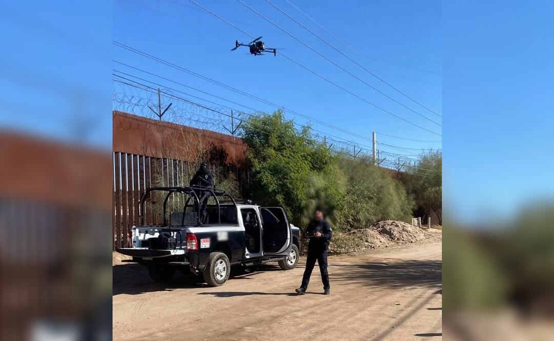 Se implementó el Protocolo de Seguridad Fronteriza y con el uso de tecnología se identificaron puntos críticos para fortalecer la vigilancia en la zona. Foto: Seguridad Pública Sonora