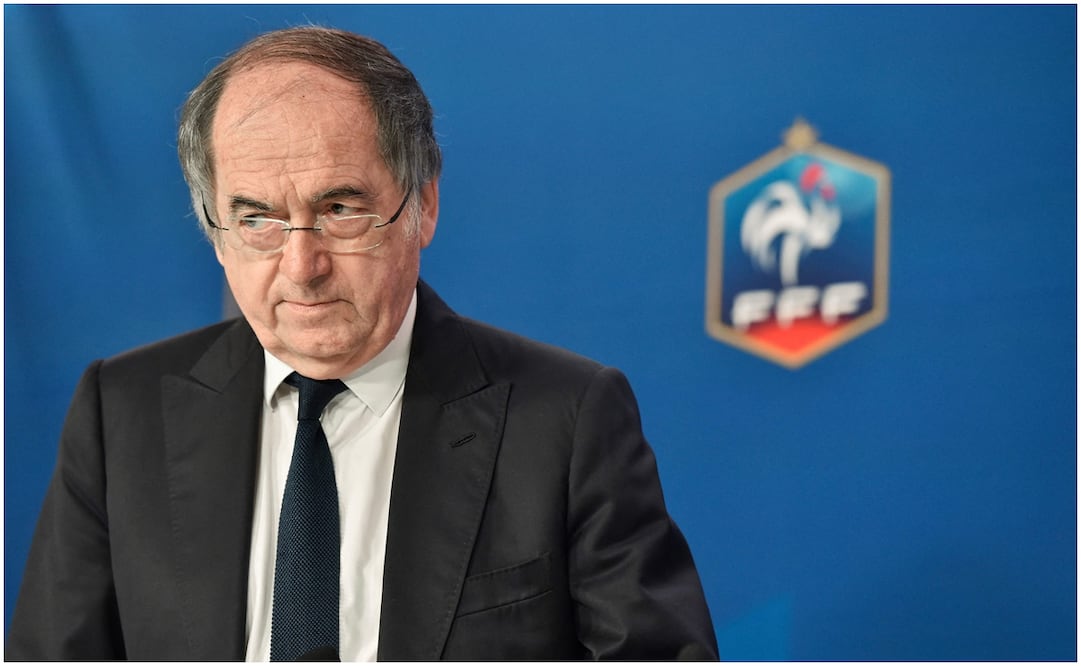 Le Graët, de 81 años, duró 12 como presidente de la FFF. FOTO: AFP