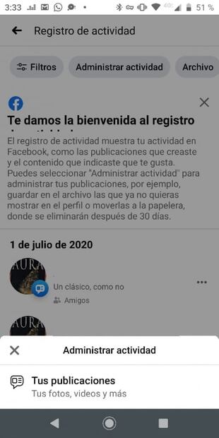 Cómo eliminar tus publicaciones antiguas de Facebook a granel