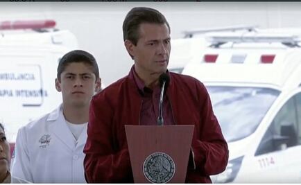 Servicios básicos como salud, prioritarios para Gobierno, asegura EPN